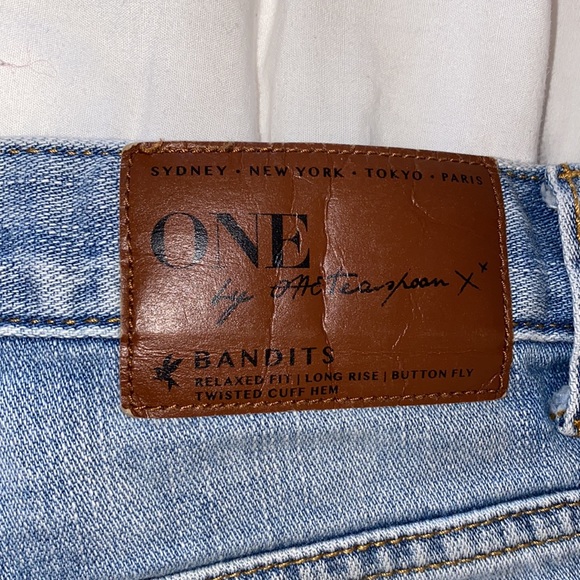ONETEASPOON *bandit* Jean shorts - Picture 4 of 5